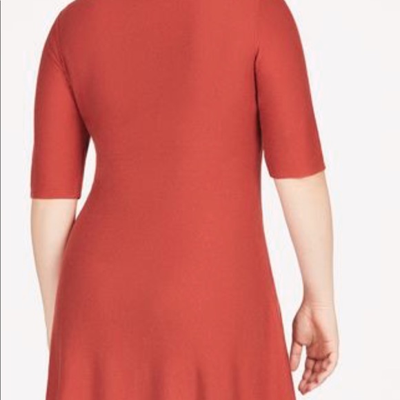 Misses Flare Sweater Dress - Picture 7 of 8